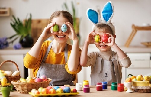 Decoração de Páscoa: ovos decorados