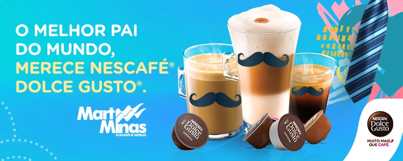 Já pensou em fazer um café da manhã especial de dia dos pais? Conte com os ingredientes do Mart Minas!